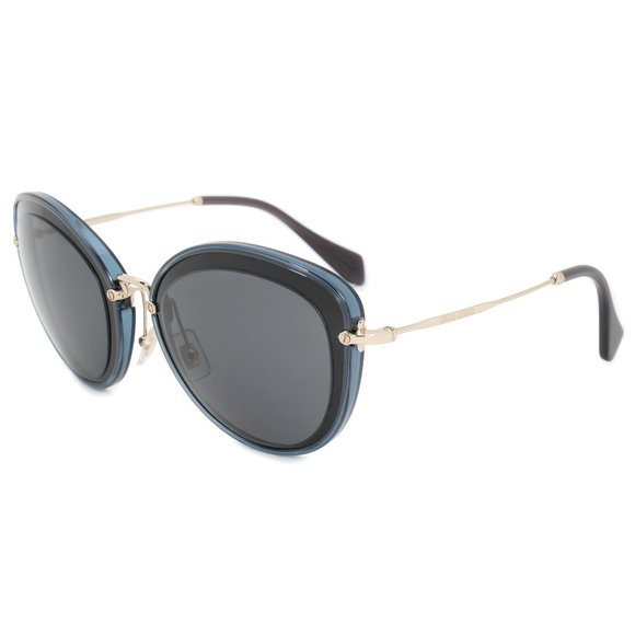 Miu Miu Round Sunglasses SMU50RS 1AB9K1 54 main image 4